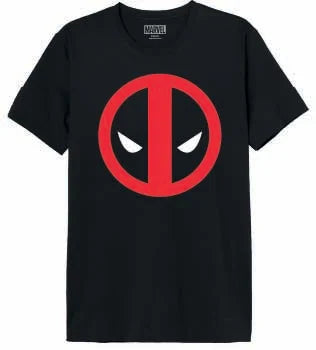 MARVEL - Deadpool Logo Puff - T-Shirt Men (S)