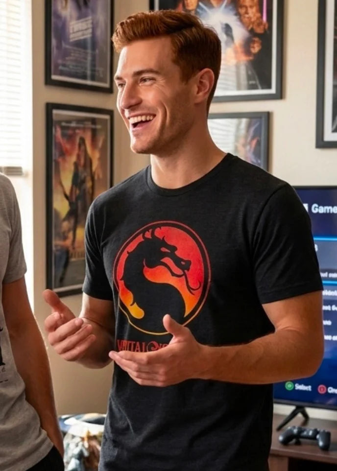 MORTAL KOMBAT - Logo - T-Shirt (S)