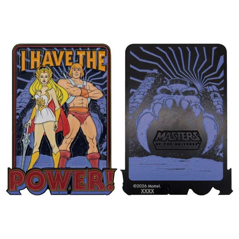 MASTERS OF THE UNIVERSE - He-Man & She-Ra - Limited Edition Ingot