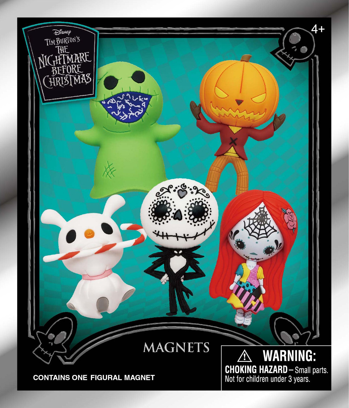 NBX - Serie 2 - 3D Foam Magnets in blind bags (Display 12 Pcs)