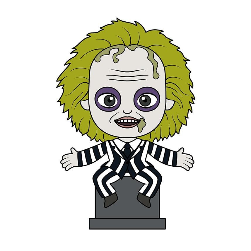 BEETLEJUICE - Beetlejuice - 3D foam collectible magnet