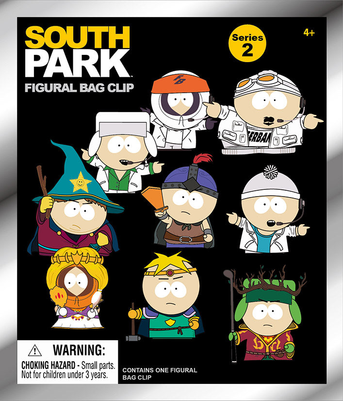 SOUTH PARK - Series 2 - 3D Foam Bag Clip (Display 24 Pcs)