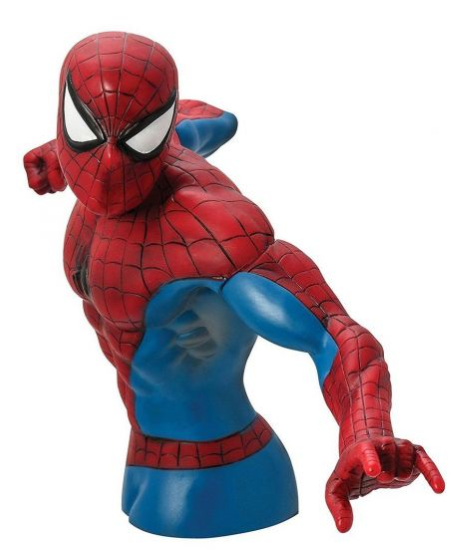 MARVEL - Bust Bank - Spider-Man ( Metallic ) - 20cm