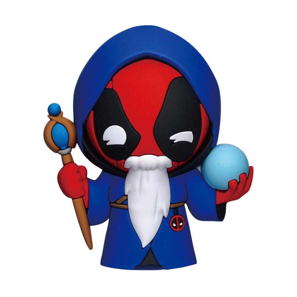 MARVEL - Deadpool wizard - 3D foam collectible magnet