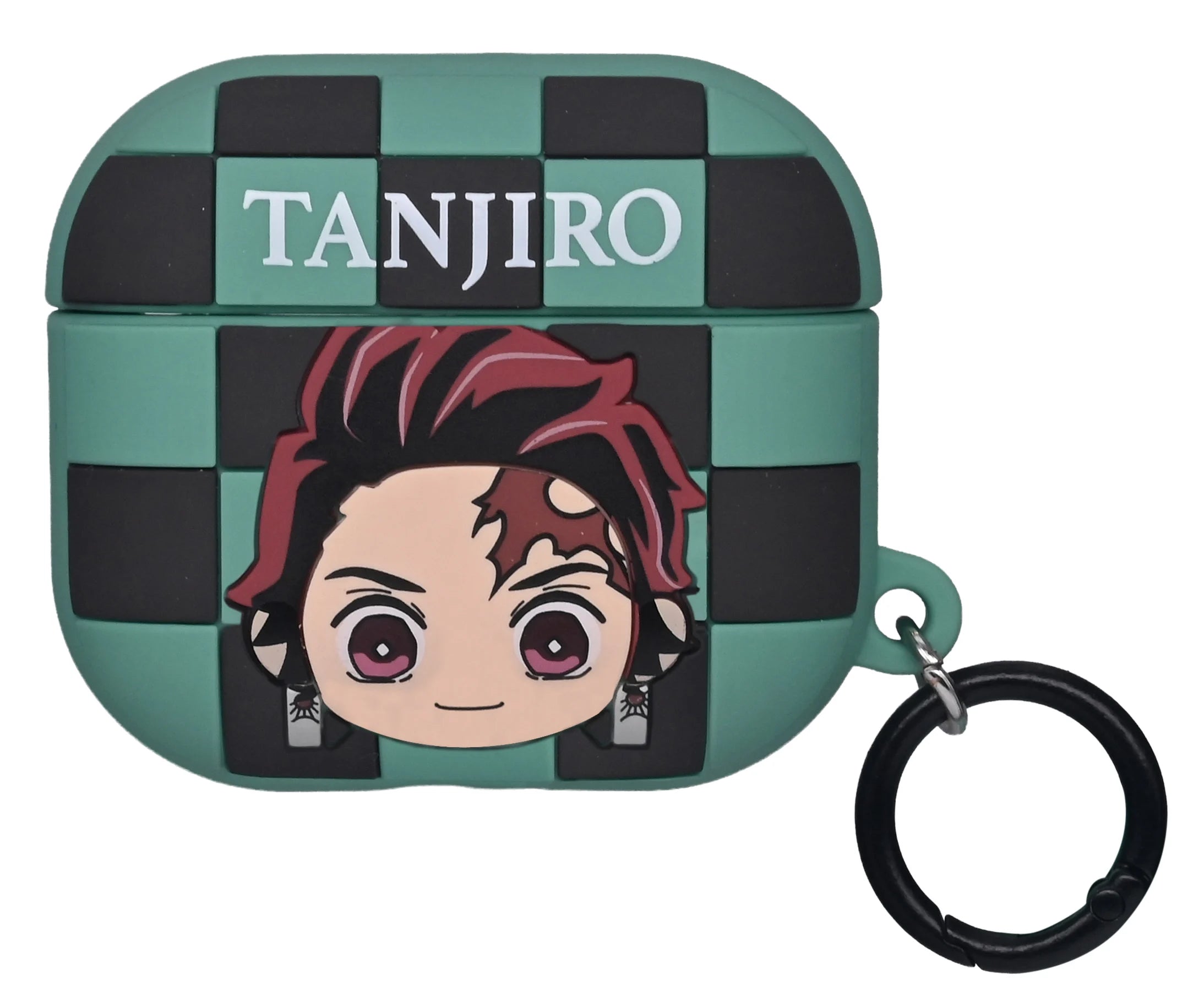 DEMON SLAYER - Tanjiro - 3D Foam Airpods Case Bag Clip