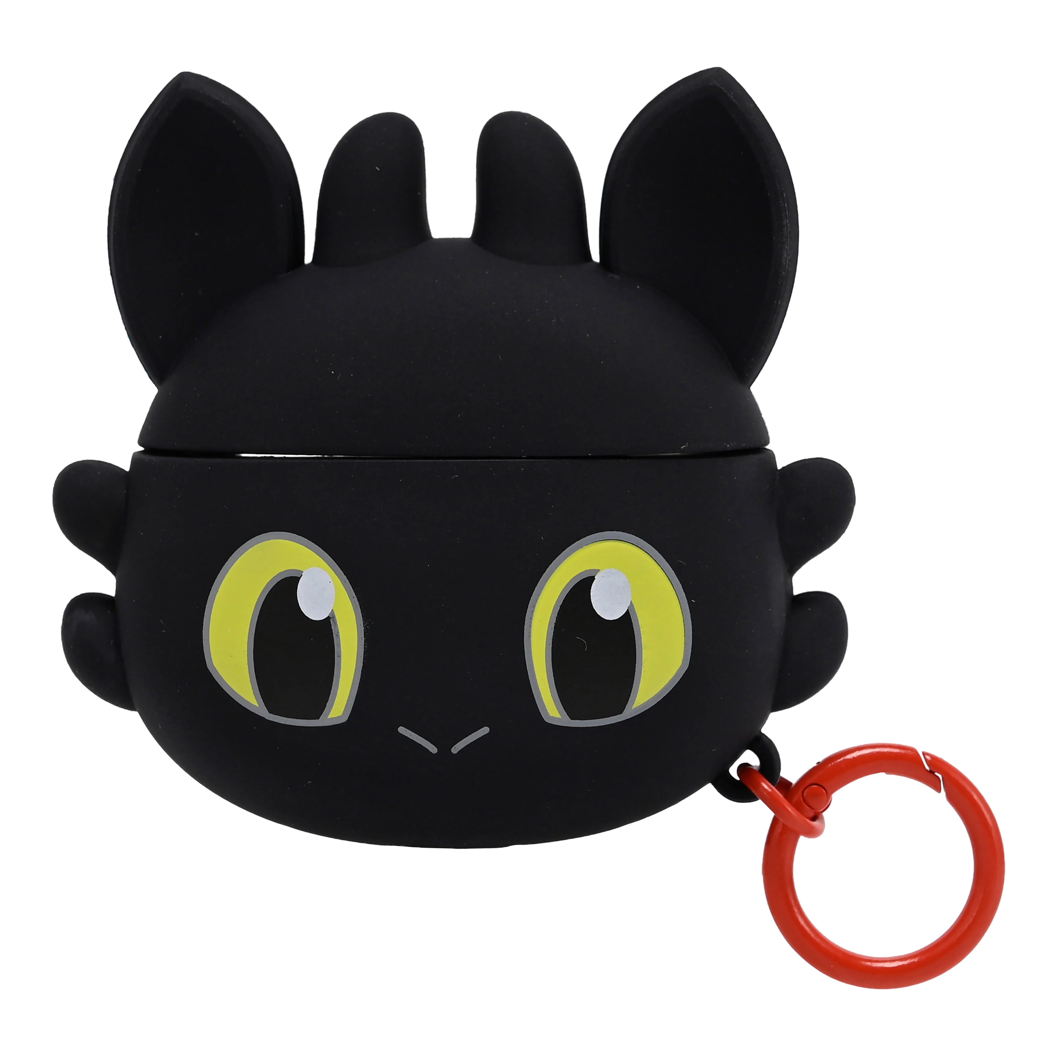 HOW TO TRAIN YOUR DRAGON - Toothless - 3D Foam Airpods Case Bag Clip