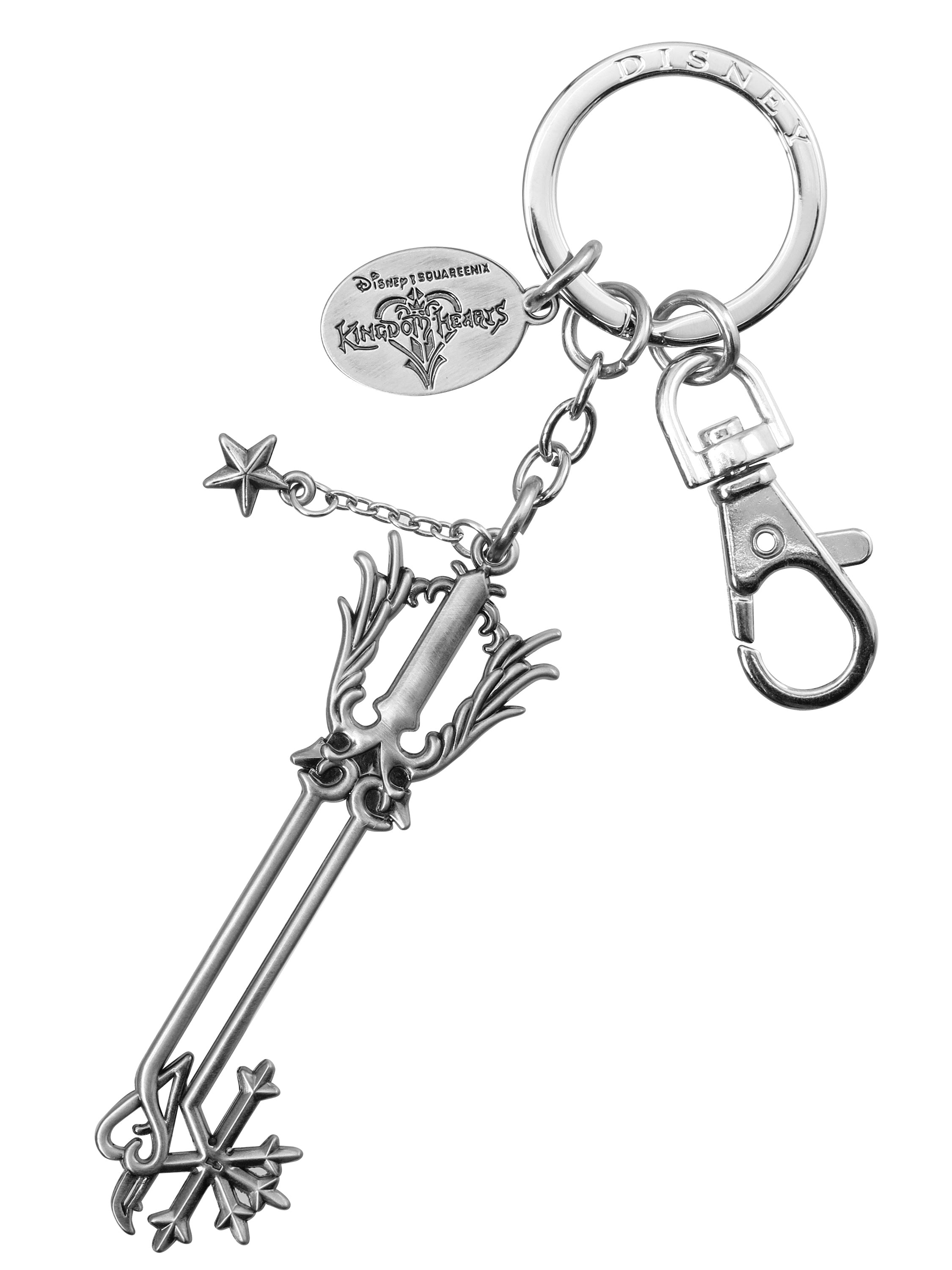 KINGDOM HEARTS - Keyblade Icons "Oathkeeper" - Pewter Keychain