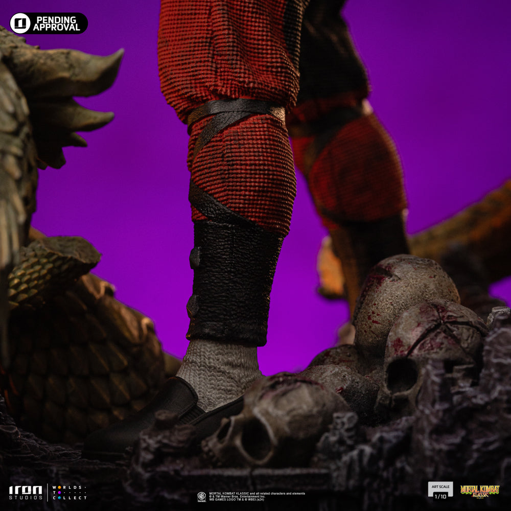 MORTAL KOMBAT - Liu Kang - Statue Art Scale 1/10 22.5cm