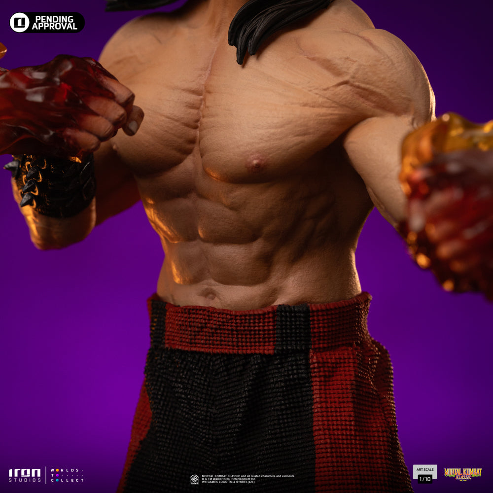 MORTAL KOMBAT - Liu Kang - Statue Art Scale 1/10 22.5cm