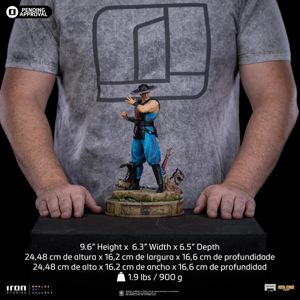 MORTAL KOMBAT - Kung Lao - Statue Art Scale 1/10 24.48cm