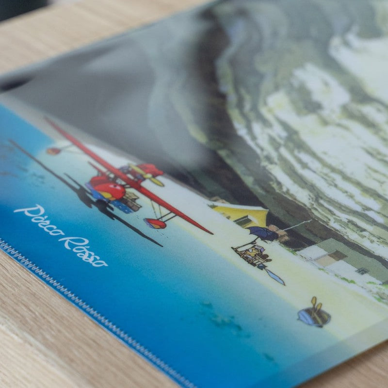 PORCO ROSSO - Marco's hideout - A4 Size Clear Poster 305x220mm