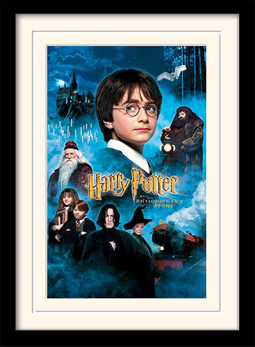 HARRY POTTER - Mounted & Framed 30X40 Print - Philosophers Stone