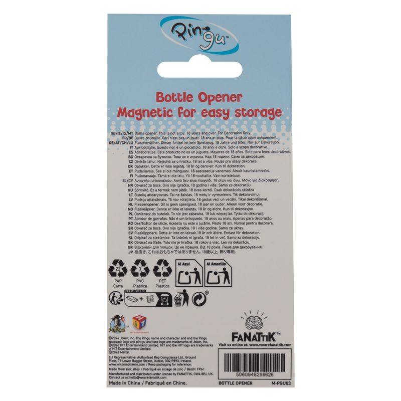PINGU - Limited Edition Bottle Opener