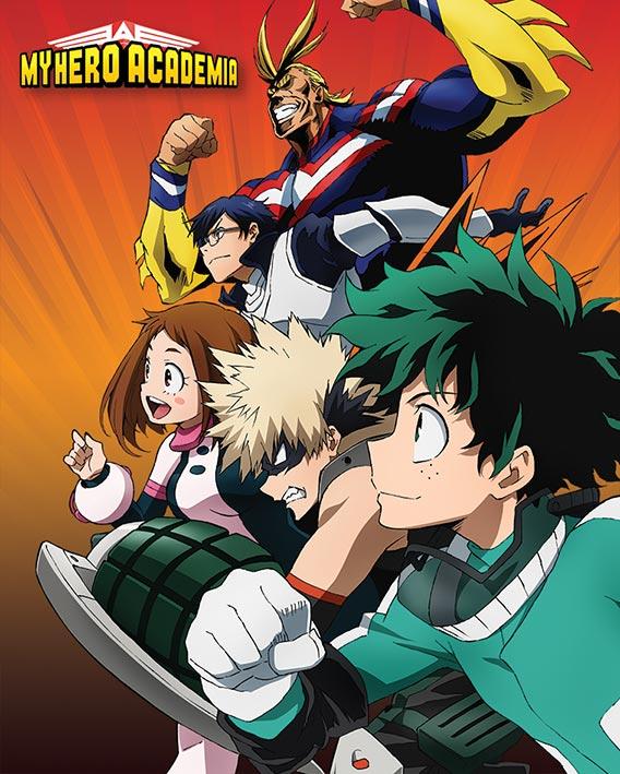 MY HERO ACADEMIA - Mini Poster 40x50cm