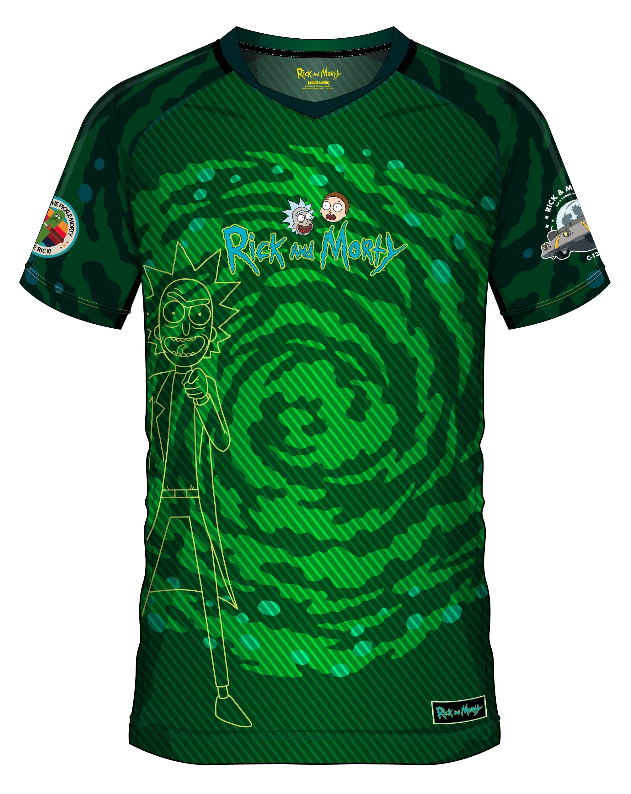 RICK & MORTY - Rick & Morty 13 - Soccer Jersey Men (M)