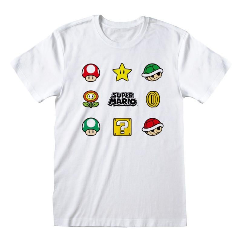 SUPER MARIO - Items - Unisex T-Shirt (XXL)