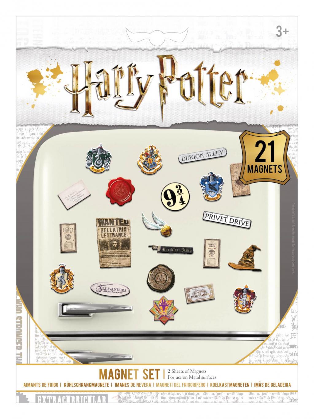 HARRY POTTER - Magnet Set - Wizardry