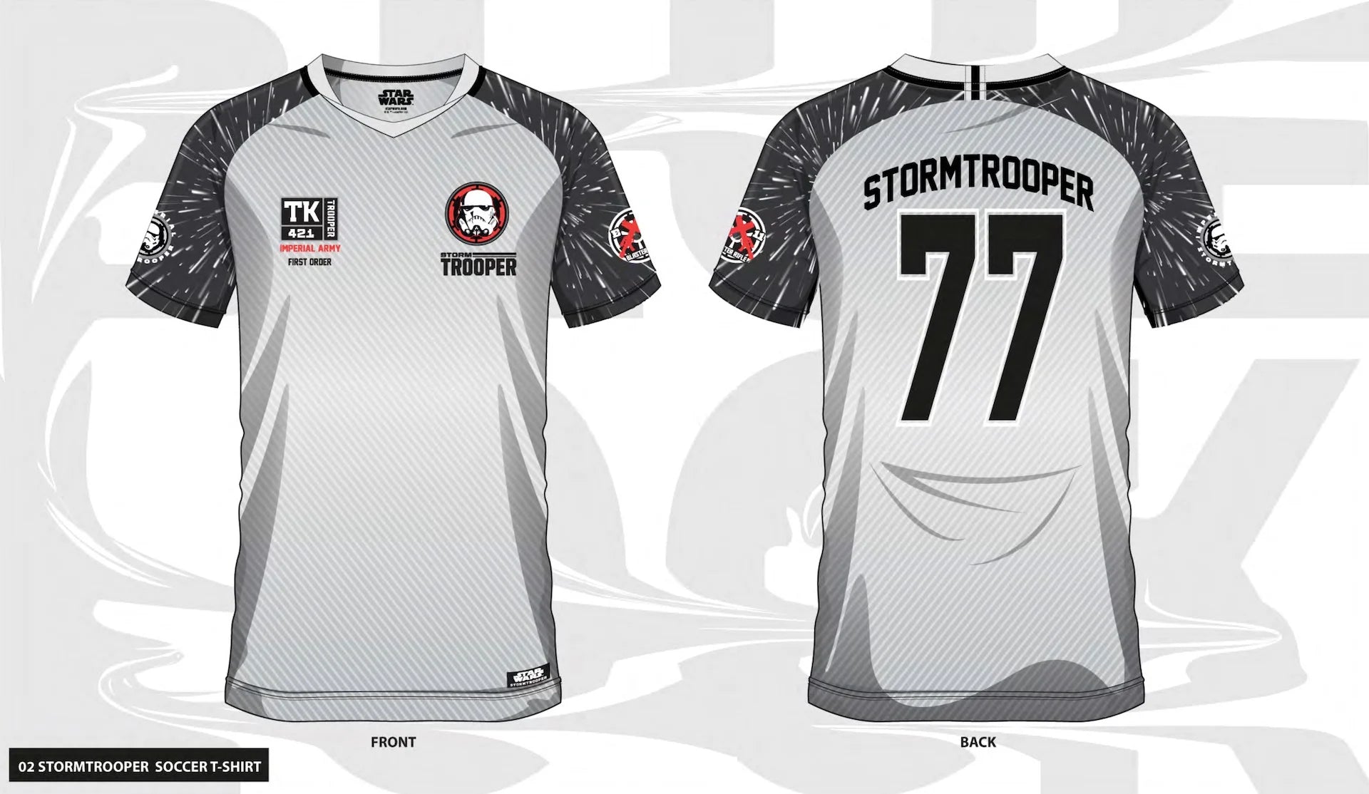 STAR WARS - Stormtrooper 77 - Soccer Jersey Men (M)
