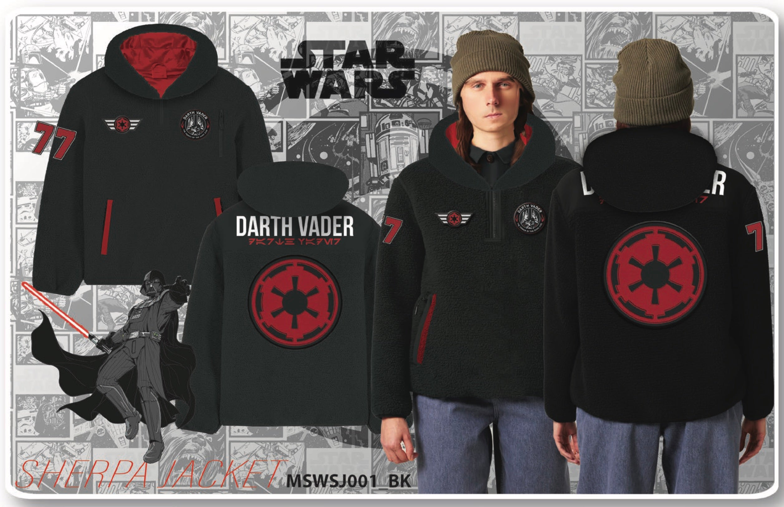 STAR WARS - Darth Vader - Sherpa Jacket (XL)