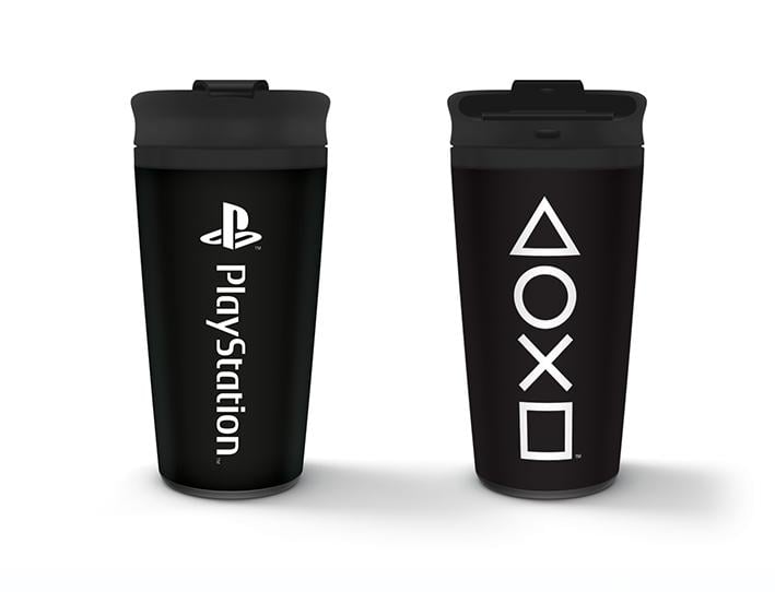 PLAYSTATION - Onyx - Metal Travel Mug 450ml