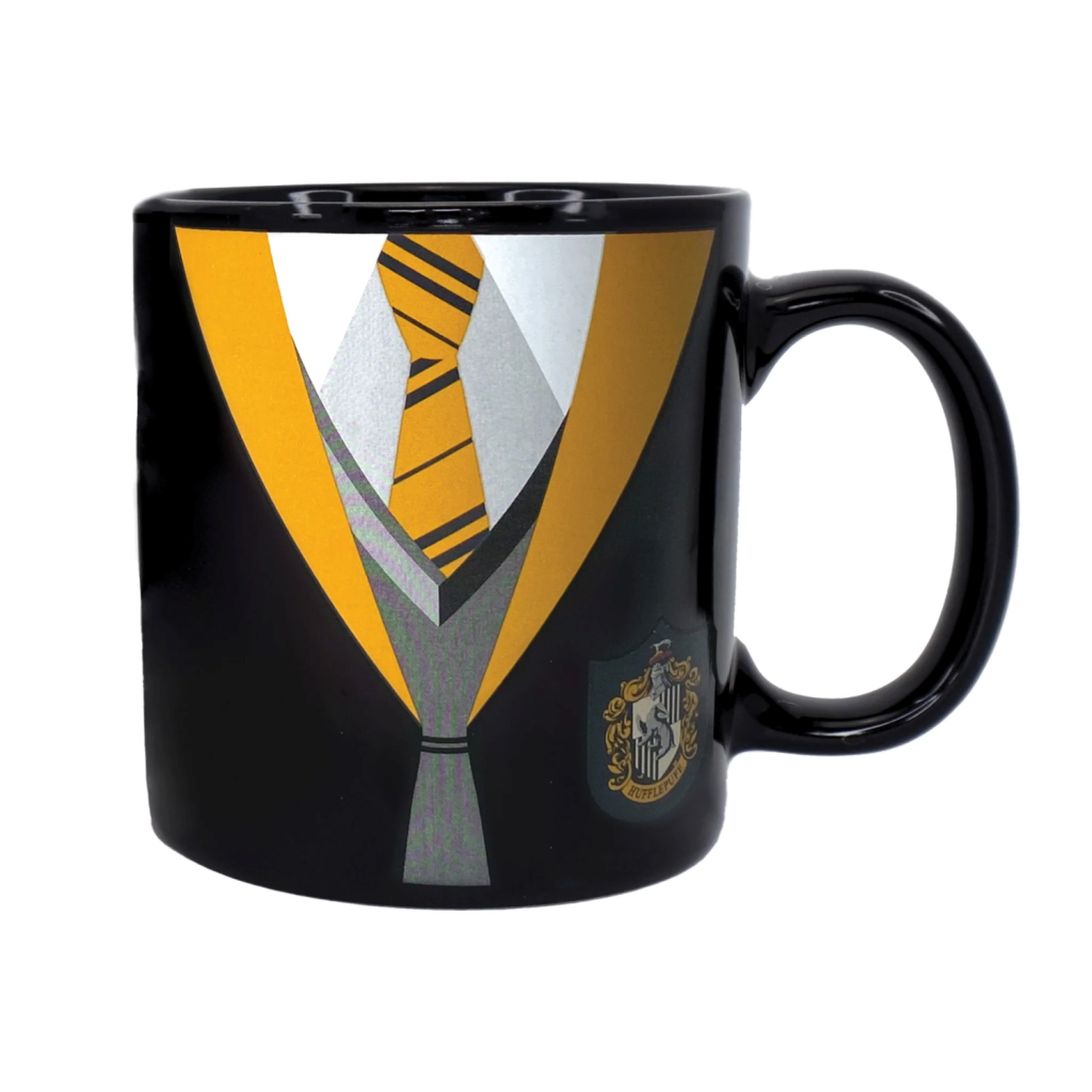 HARRY POTTER - Uniform Hufflepuff - Heat Change Mug 400ml