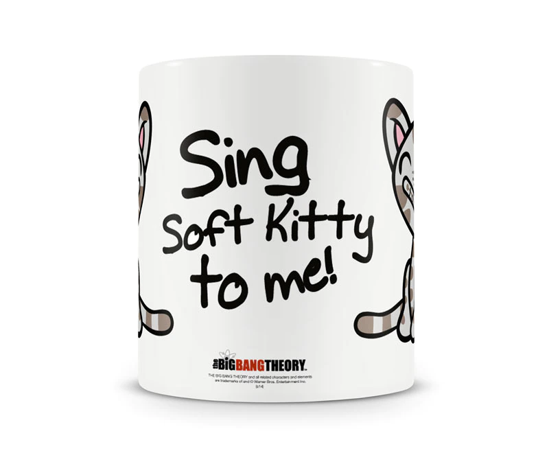 BIG BANG THEORY - Mug - Sing Soft Kitty to me