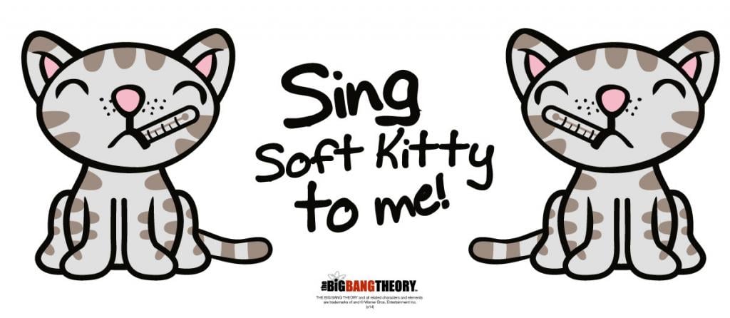 BIG BANG THEORY - Mug - Sing Soft Kitty to me