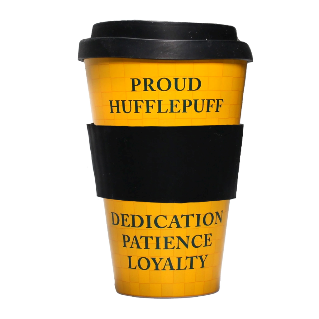 HARRY POTTER - Proud Hufflepuff - Travel Mug 400ml RPET