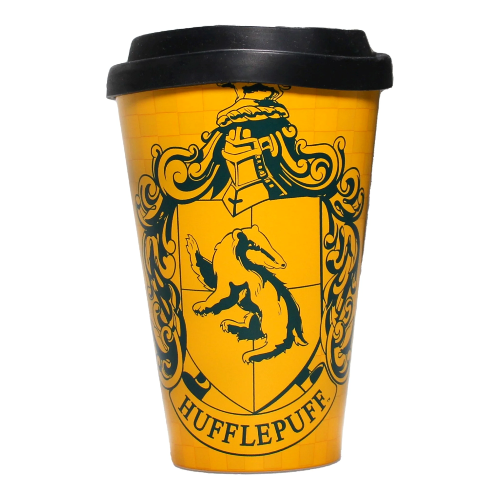 HARRY POTTER - Proud Hufflepuff - Travel Mug 400ml RPET