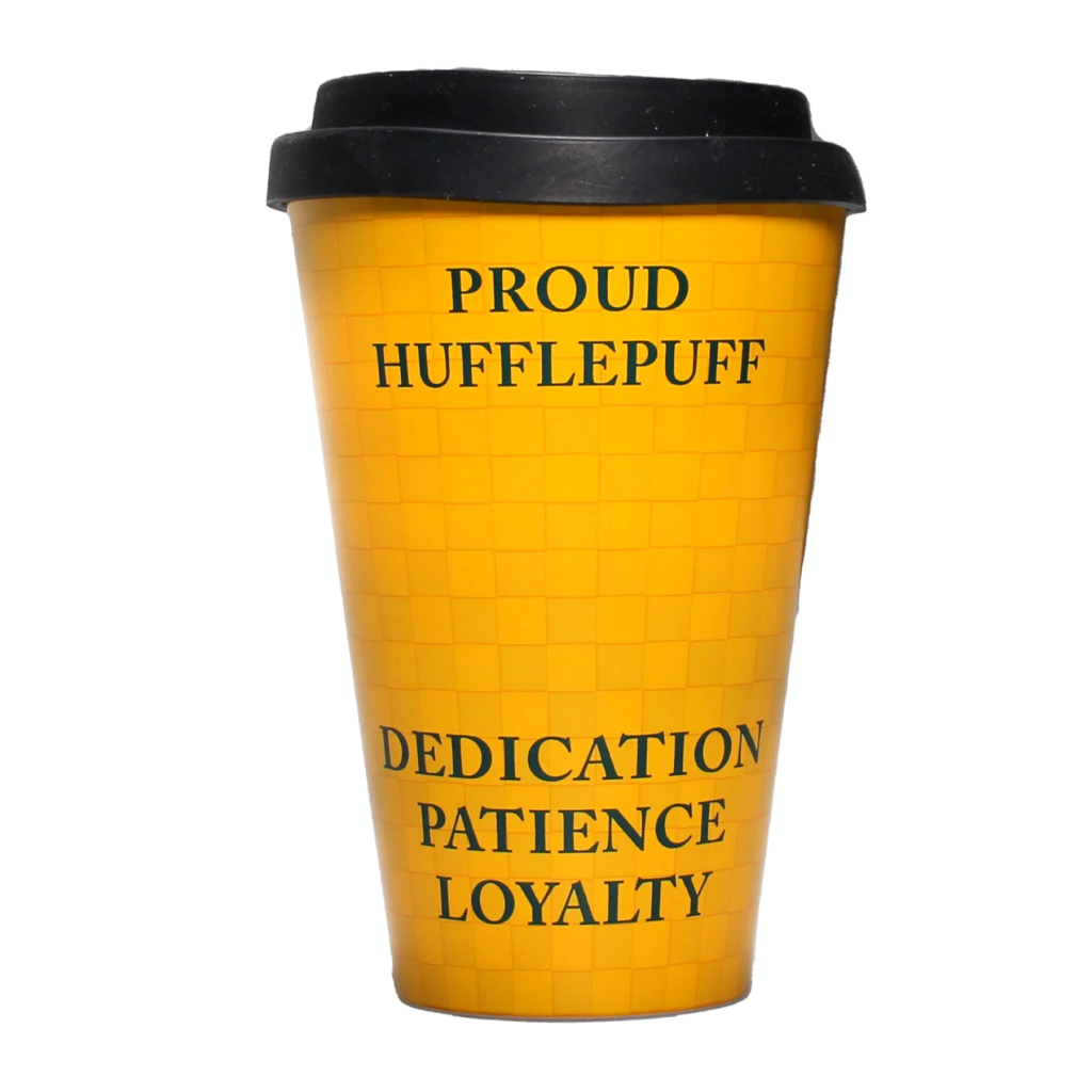 HARRY POTTER - Proud Hufflepuff - Travel Mug 400ml RPET