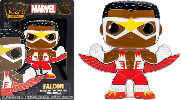 MARVEL - Pop Large Enamel Pin N° 08 - Falcon