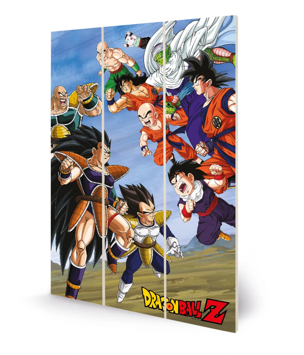 DRAGON BALL Z - Battle Clash - Wood Print 20x29.5cm