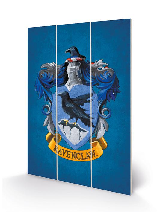 HARRY POTTER - Ravenclaw Crest - Wood Print 20x29.5