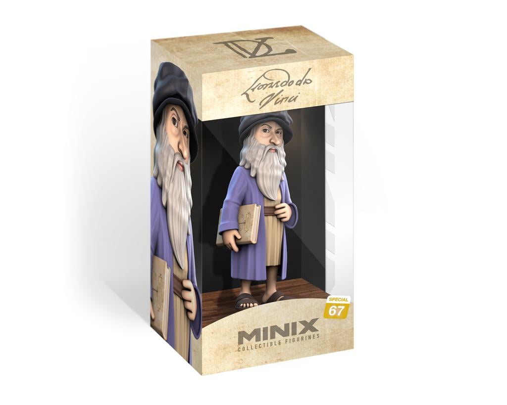 SPECIAL CATEGORY - Leonard De Vinci - Figure Minix # 12cm