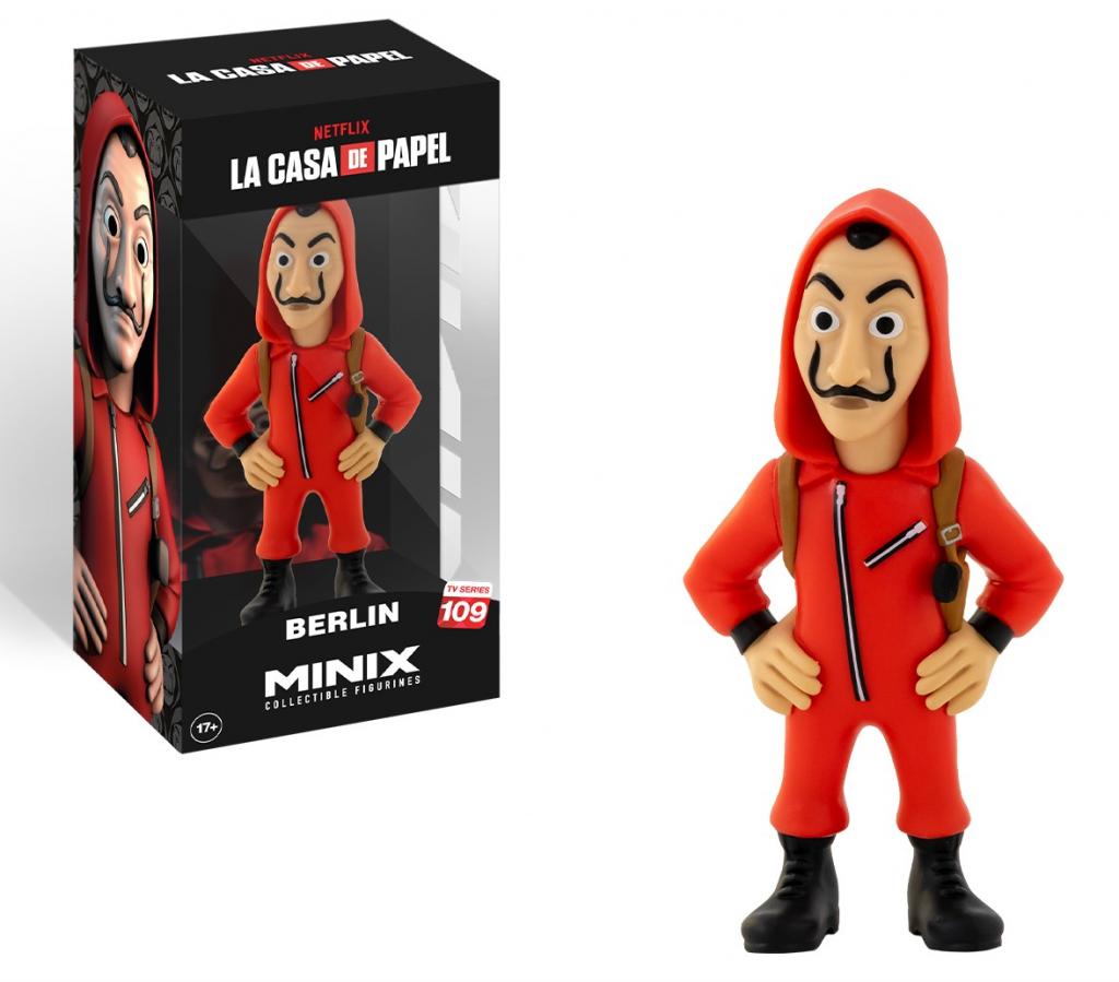 MONEY HEIST - Berlin with Mask - Figure Minix 12cm