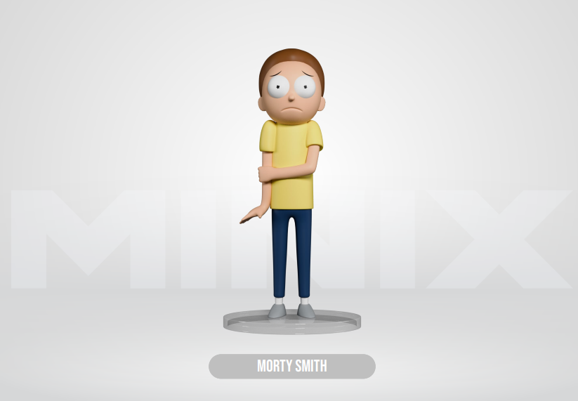 RICK & MORTY - Morty - Figure Minix 12cm
