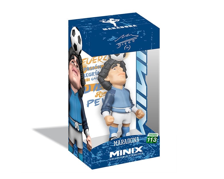 FOOTBALL LEGENDS - Maradona "Life is Life" - Figure Minix 12cm