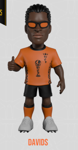 THE NETHERLANDS - Davids - Figure Minix World Legends Cup 12cm