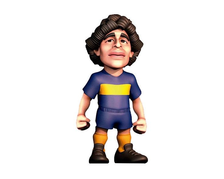 FOOTBALL - Maradona Boca Juniors - Figure Minix # 12cm