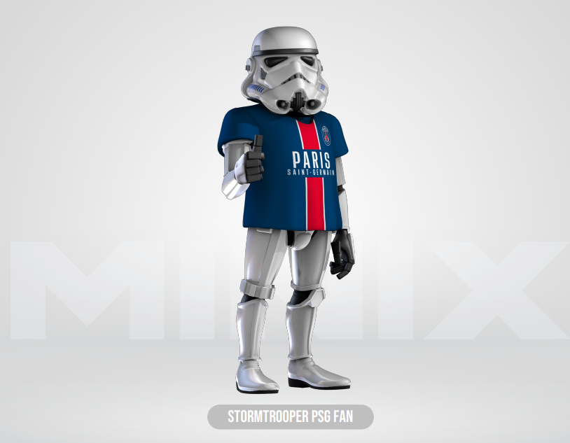 STAR WARS - PSG Stormtrooper Fan - Figure Minix 12cm