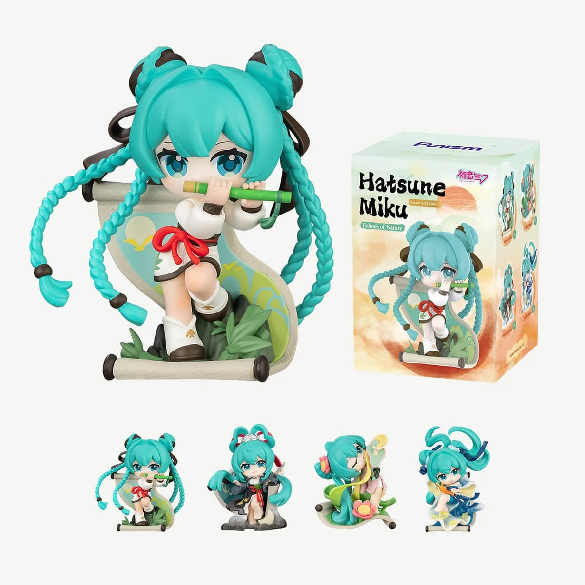 HATSUNE MIKU - Echoes of Nature - Blind Box 4 Figure set
