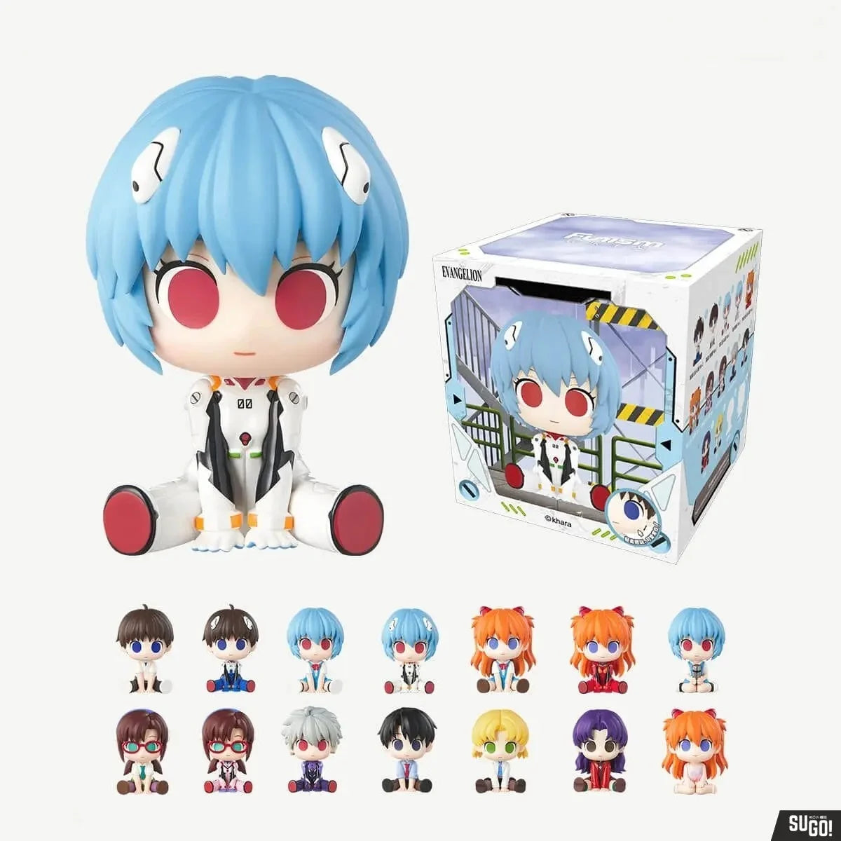 EVANGELION - Mini Moe Project - Blind Box 12 Figure set