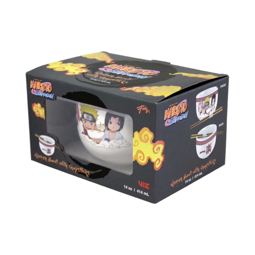 NARUTO - Ramen Bowl with Chopstick 414ml - Team Seven