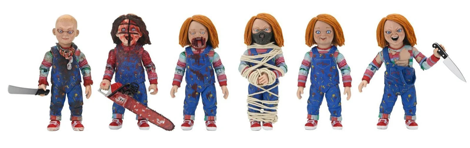 CHUCKY - Chucky TV Good Guy S1 - DISPLAY 12 Blind Box Figure -10cm