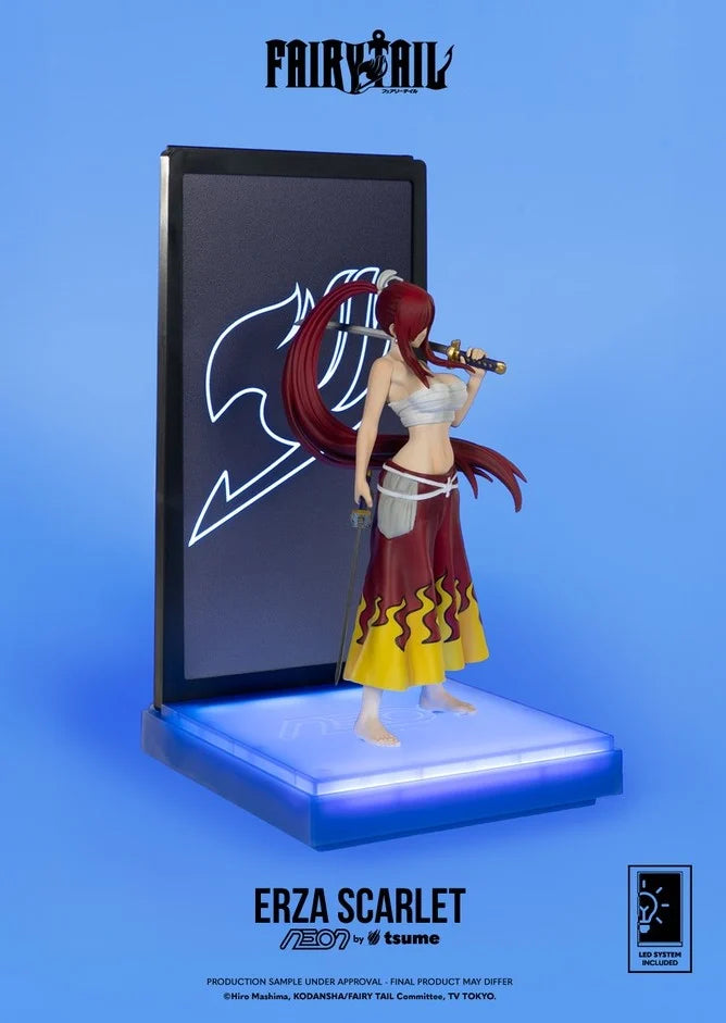 FAIRY TAIL - Erza Scarlet - Figure Neon by Tsume 25cm