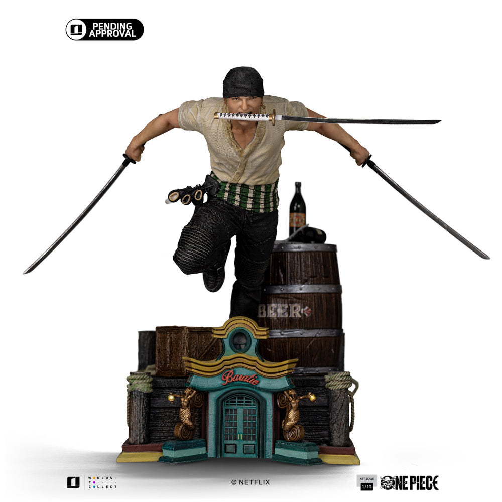 ONE PIECE LIVE ACTION  - Zoro - Statue Art Scale 1/10 19.2cm