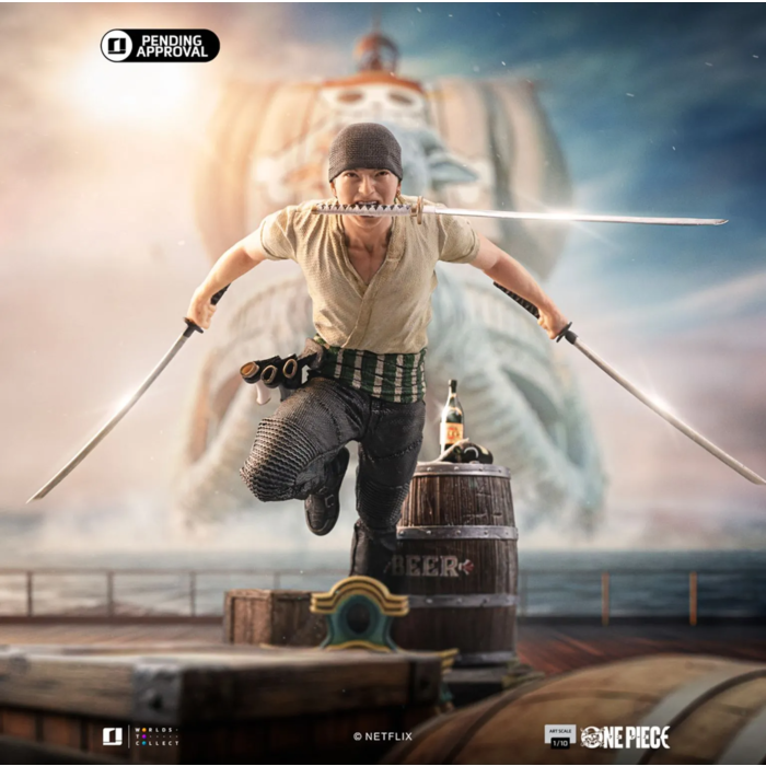 ONE PIECE LIVE ACTION  - Zoro - Statue Art Scale 1/10 19.2cm