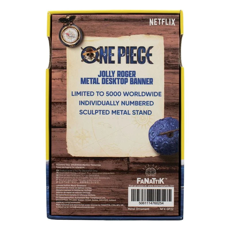 ONE PIECE - Straw Hat Pirates Metal Banner - Replica Limited Edition