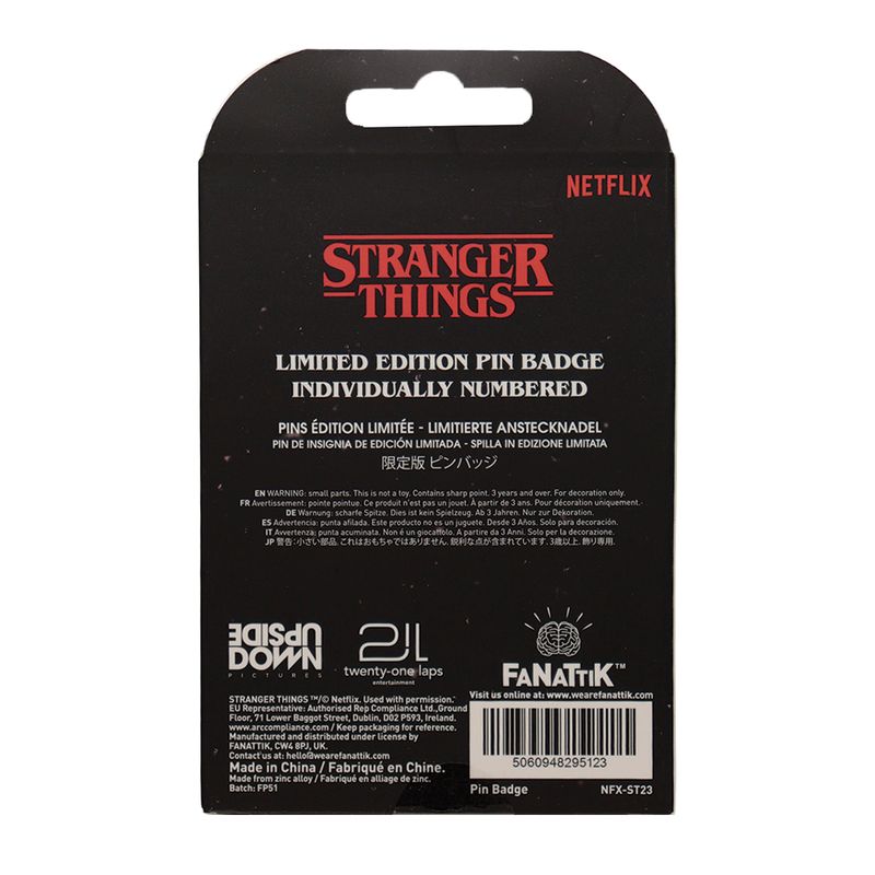 STANGER THINGS - Castle Byers - Limited Edition Pin's Badge