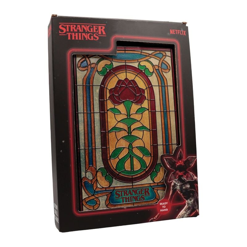STRANGER THINGS - Creel House Stained Glass - Resin Plated